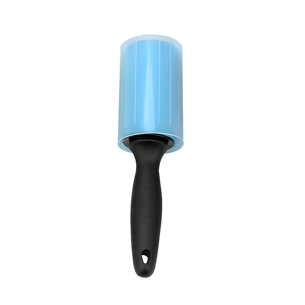 Kleverige Silicone Dust Wiper Remover Kat Hond Kleding Tousle Remover Herbruikbare Wasbare Lint Roller Bed Haar Borstel: Blauw