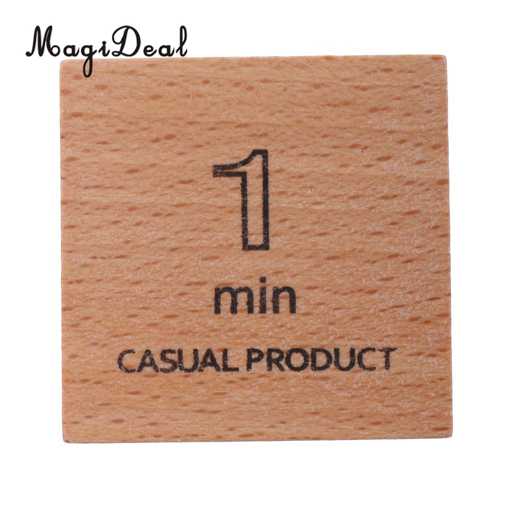 MagiDeal 1 Minutes Wooden Frame Hourglass for Kids Brushing Timer Kitchen Cooking Timer - Purple