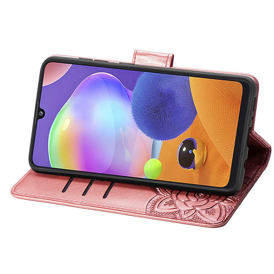 3D Butterfly Flip Case For Samsung Galaxy A31 Case Wallet Leather Phone Case On For Samsung Galaxy A31 A31 A315F A315 Cover