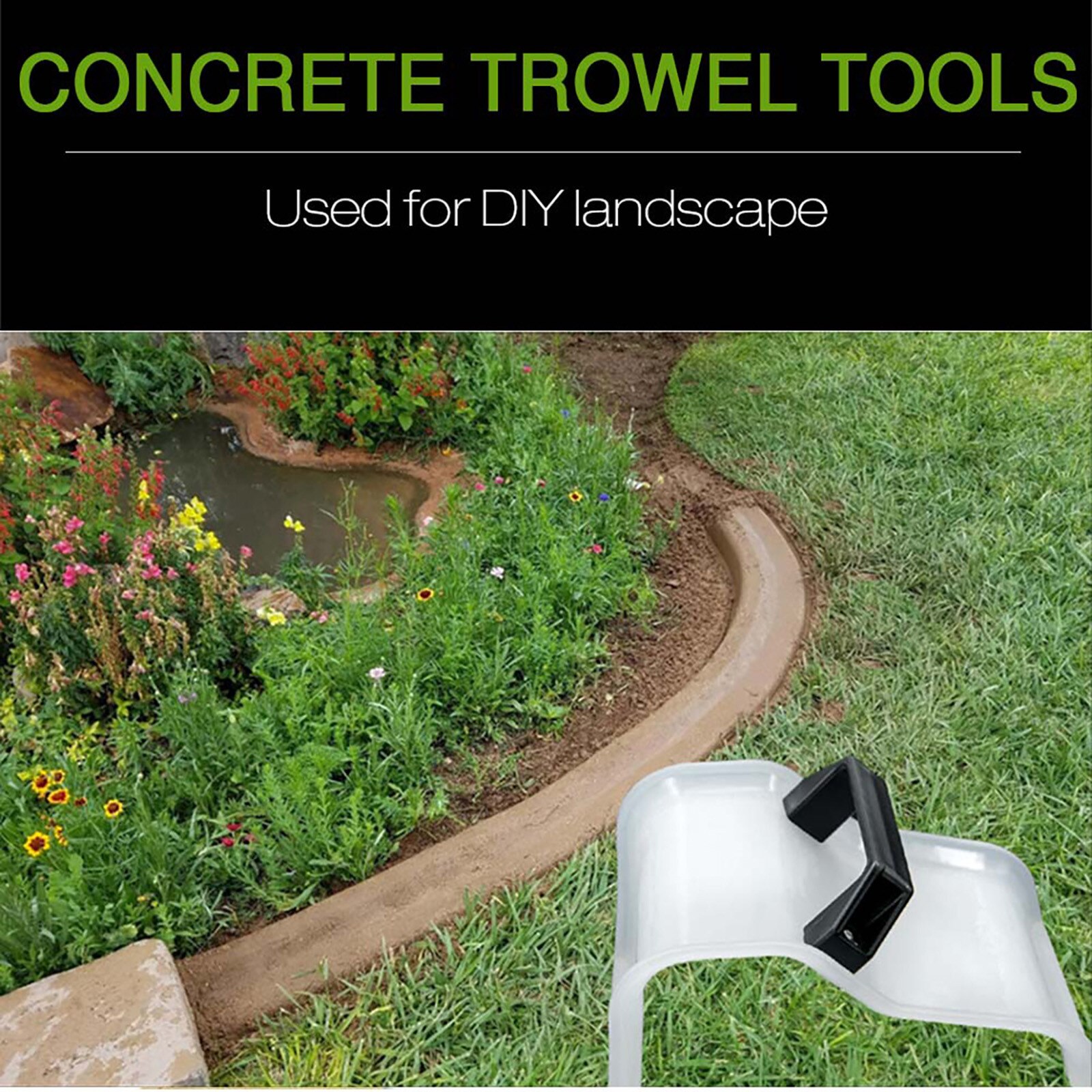 Garden Modeling Tools Soil Shaping Tools Concrete Set, Cement Modeling Tools, Modeling Home Garden Multi-Function Tool c50