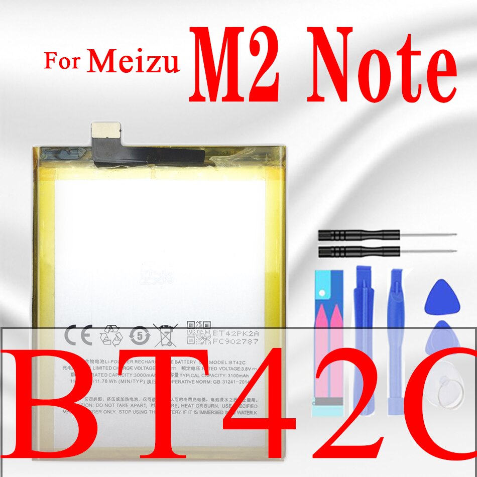 BT-51 Batterie Für Meizu MX5 Batterie MX 5 4 6 Pro M460 M575M M5776 M1 M2 M3 M6 Hinweis M681H m681Q L681H L681Q BT51 Bateria: BT42C