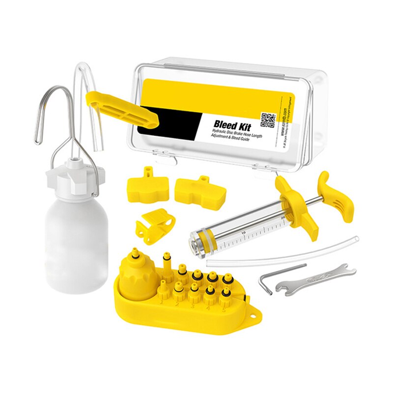 1 Set Bike Brake Repair Tools Kit Respond Bicycle Hydraulic Disc Brake Oil Bleed Kit Tools Bike Brake Repair Accessories
