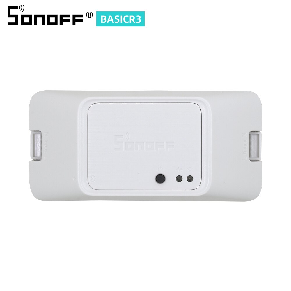 Sonoff basic  r3 trådløs wifi switch 220v/ lys/med google home/alexa/ewelink automatiseringsmodul smart home diy smart switch: Default Title