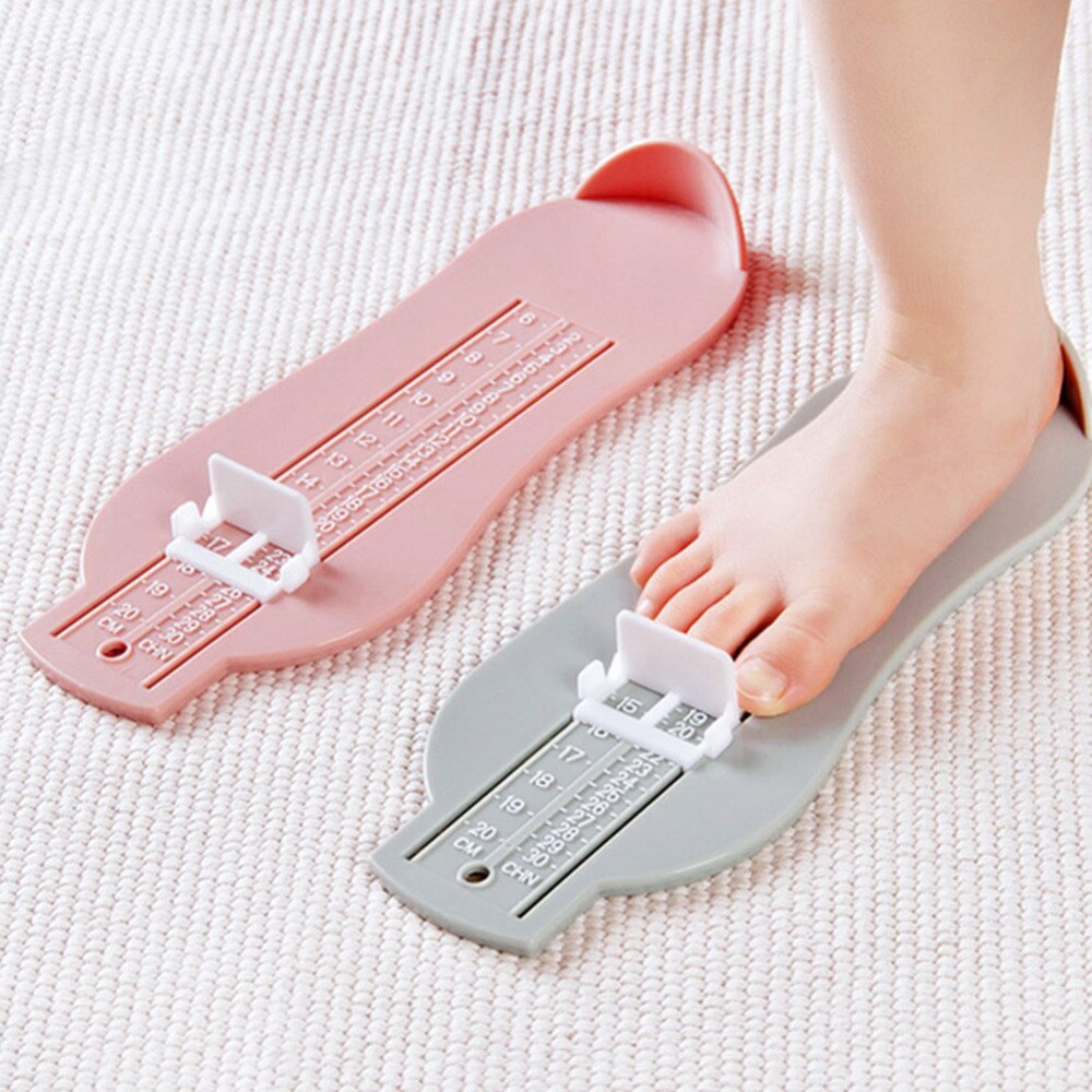 0-20cm Kids Foot Measure Ruler Board Plastic Baby Shoes Size Foot Length Tracking Measuring Ruler Gauge Straightedge Board Tool