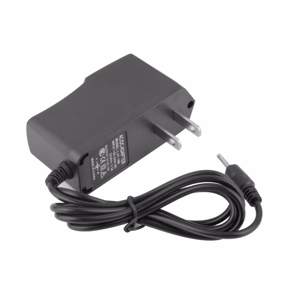Cargador de Enchufe UE/EE. UU. para Tablet PC 5V 2A, Cargador de Pared Enchufe con 2,5x0,7mm, Cargador de CA/CC, suministro de energía, producto
