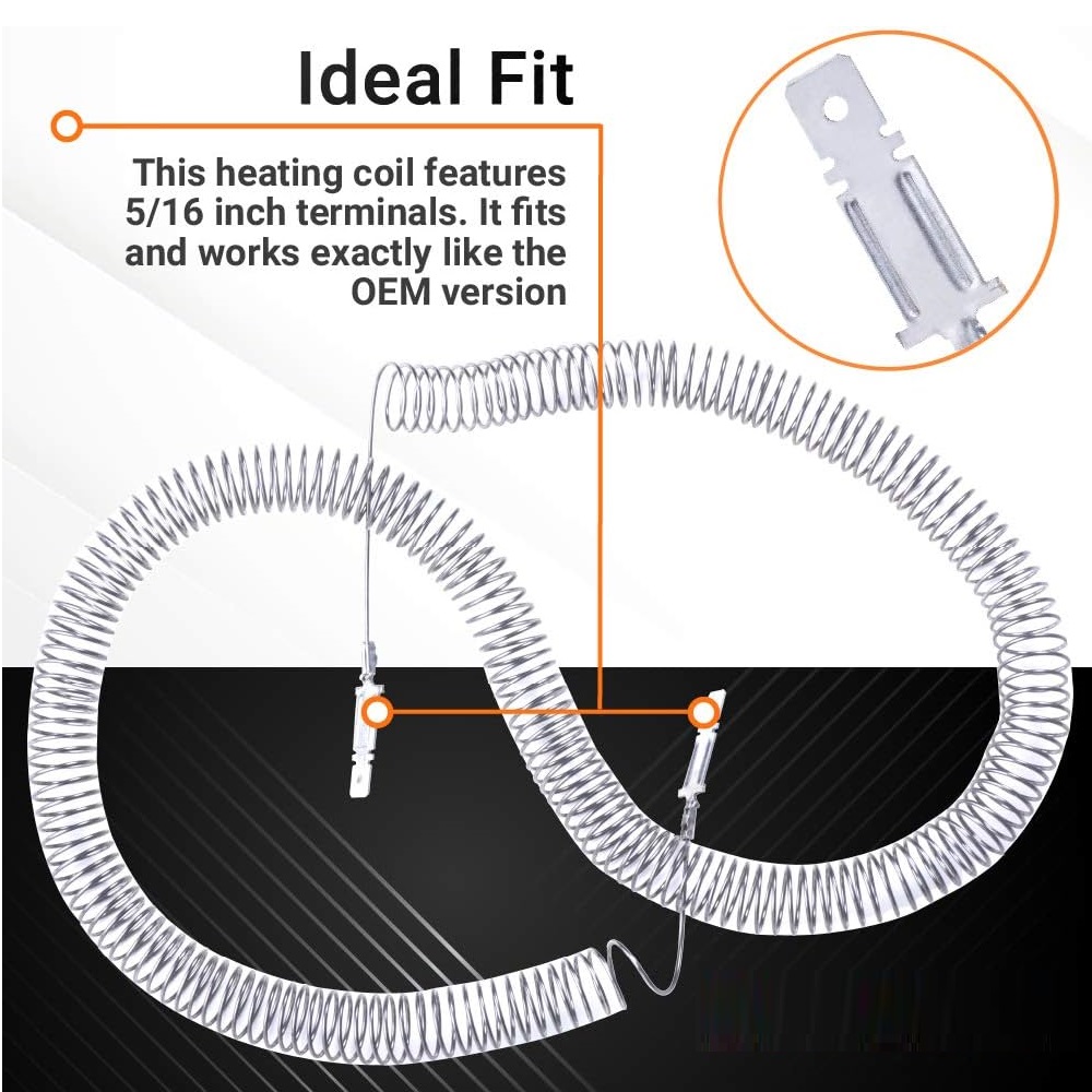 Dryer Heating Element Restring Coil Replacement Part Compatible With Frigidaire Kenmore Gibson Dryers AP2135128 351 AH451032