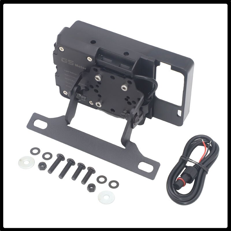Para SUZUKI VSTROM 650 2004, soporte windscreen, soporte GPS para teléfono inteligente: C