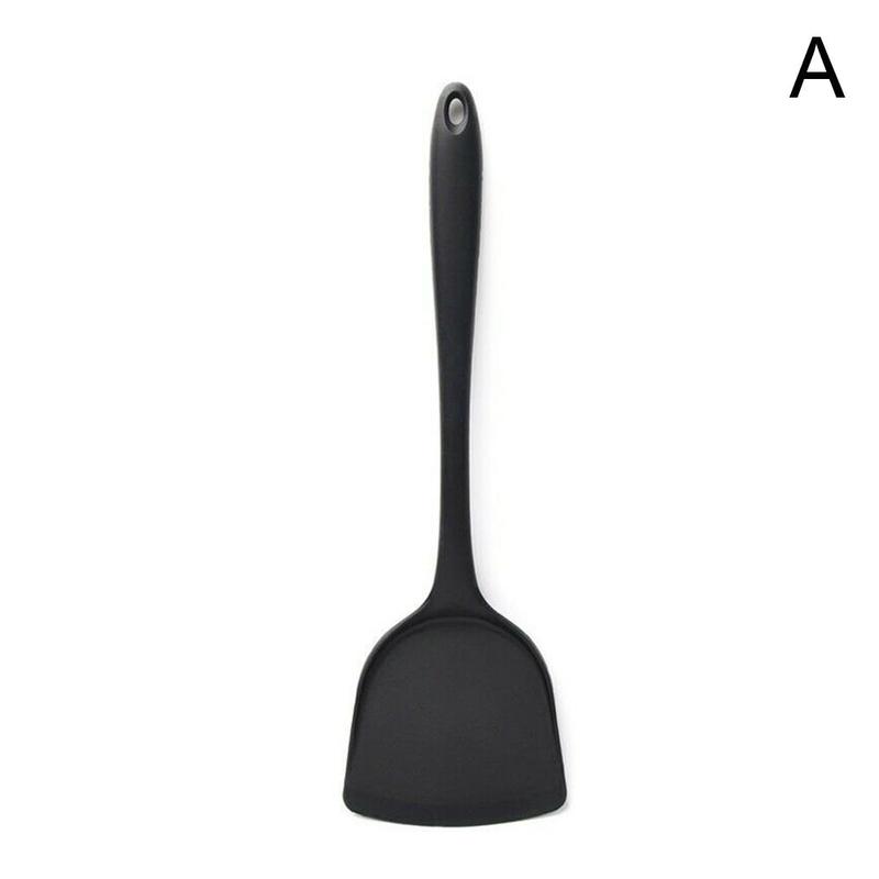 Silicone Kitchenware Cooking Utensils Spatula Turner Egg Non-stick Cooking Wide Meat Pizza Shovel Scraper Tool Kitchen Beef V0S0: A