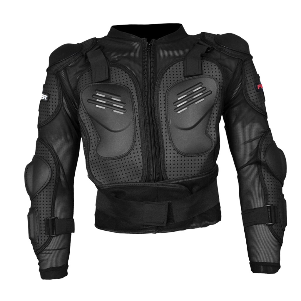 Motorcycle Protection Motocross Chest Protective Clothing Black