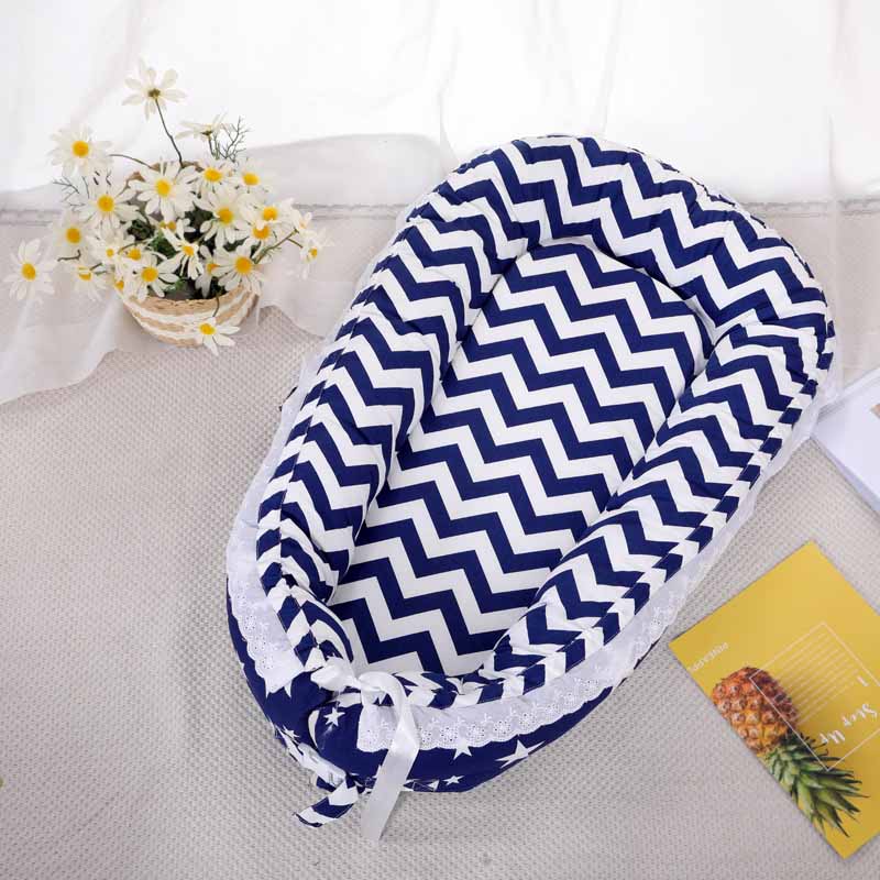 Lit de bébé bionique Portable en coton, berceau amovible et lavable, pour -né, nid de couchage, lit de couchage de 0 à 36 mois: 3