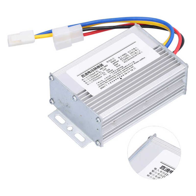 48V‑96V to 12V DC Converter Voltage Inverter Stable Waterproof Efficient Output Step-Down Power Supply