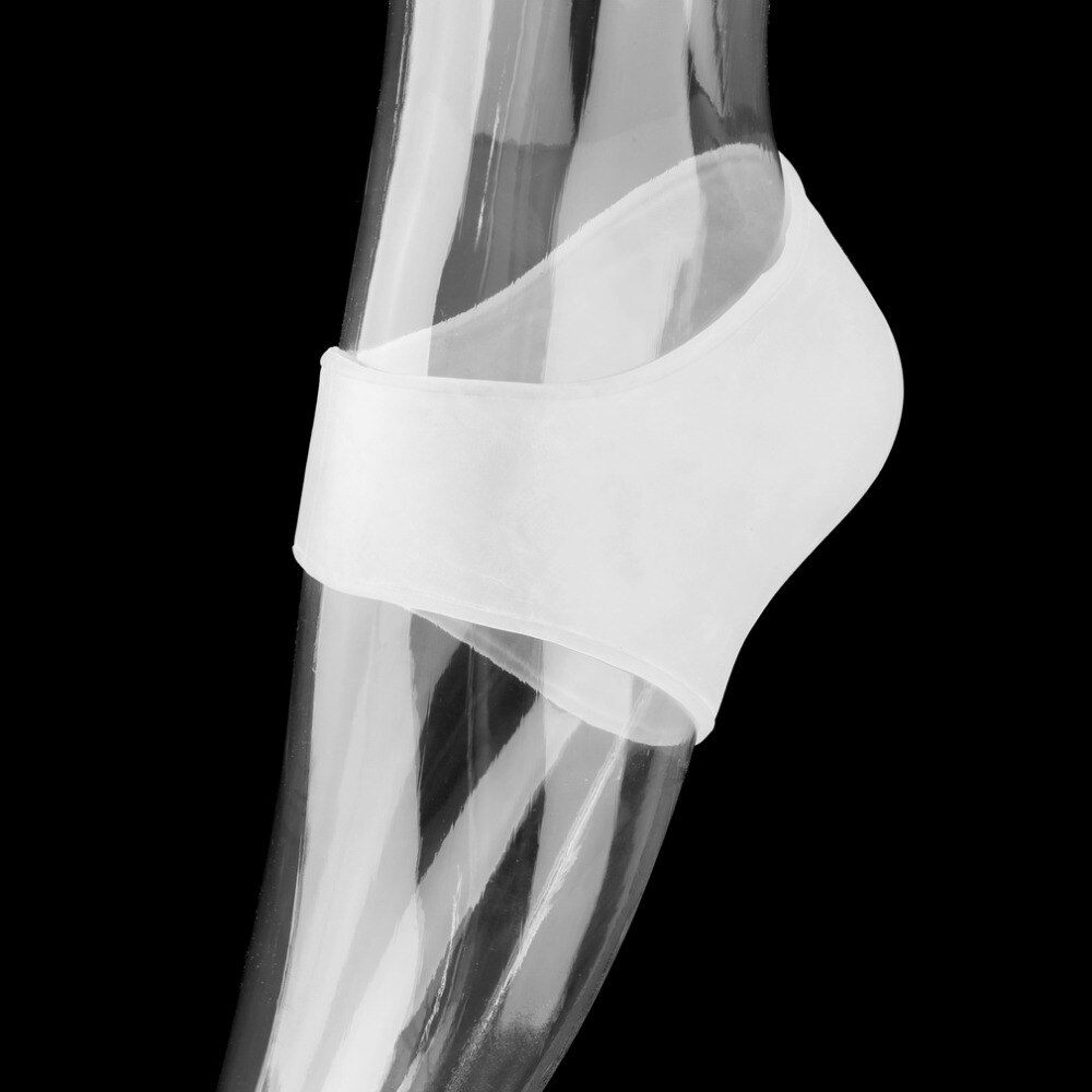 1PC nowy miękki silikonowy żel nawilżający pięty skarpety antypoślizgowa konserwacja popękana skóra na stopach ochraniacze skóry kostki wsparcie