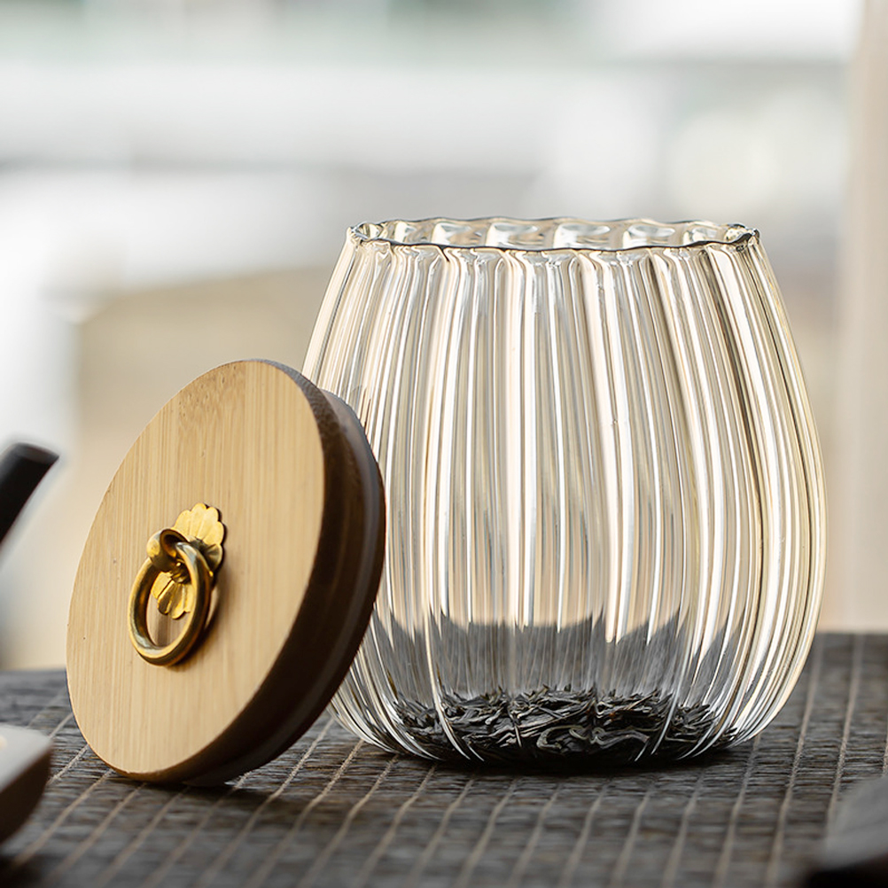 Dry Goods Canister Airtight Tea Storage Container Portable Food Storage Jar