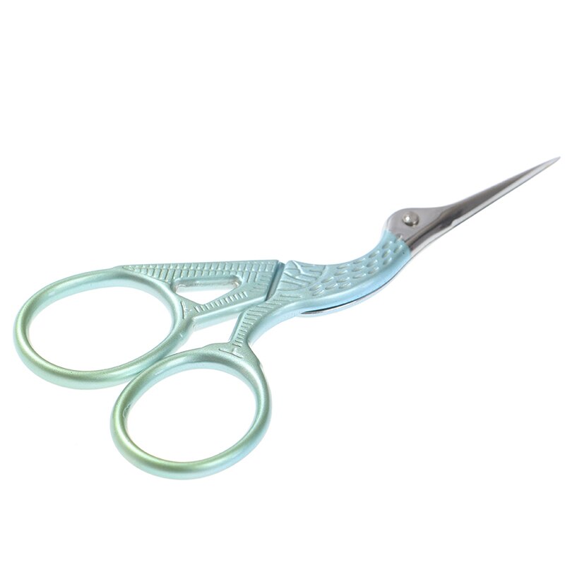 Rvs Schaar Ooievaar Borduurwerk Naaien Wenkbrauw Waxen Nail Art Tool: Style 1-BL