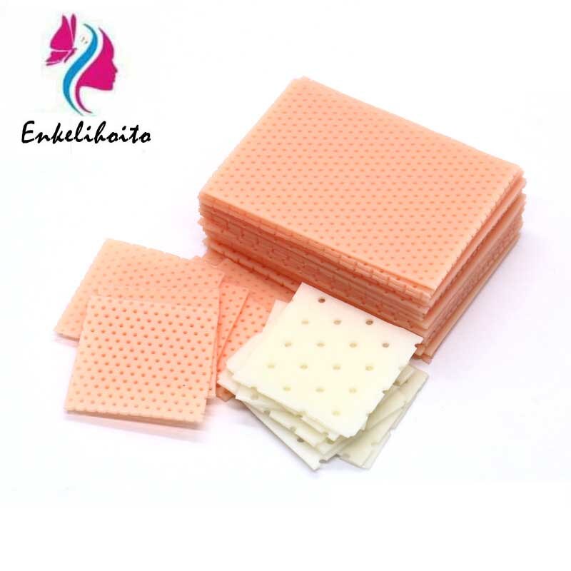 Low temperature thermoplastic board polymer material aluminum plastic self-adhesive nose splint integrated fixed repeat pad