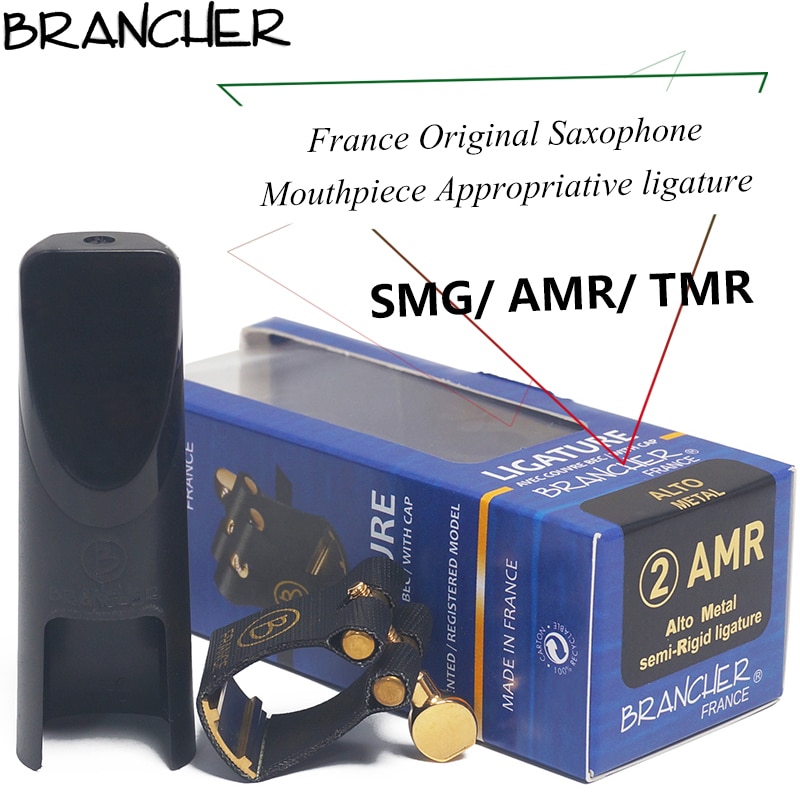 Francja Brancher sax metal ustnik odpowiedni ligatura kapelusz garnitur