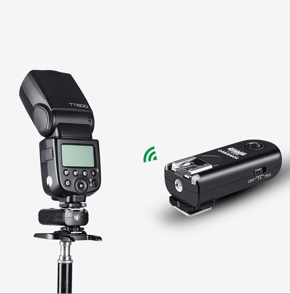 Yongnuo RF-603N II Wireless Flash Trigger 2 Transceivers Set Shutter Release for Nikon D810 D800 D700 D300 D200 D3S D3 D2 DSLR