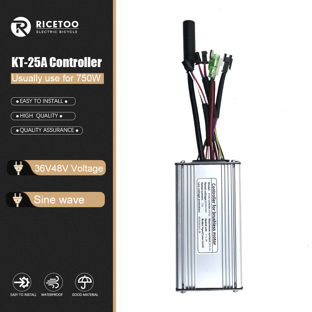 250w-3000w sähköpyörän ohjainta  kt 15a-50a siniaalto-kanttiaalto-ohjainta harjattoman moottorin polkupyörän lisävarusteita: Asia selvä
