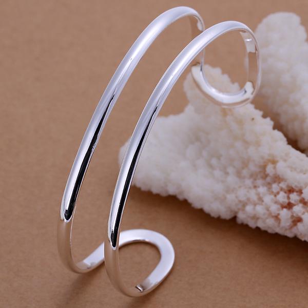 Braccialetto a doppia linea fine originale in argento Sterling 925 caldo per uomo donna braccialetti regolabili regali di gioielli da sposa per feste di moda