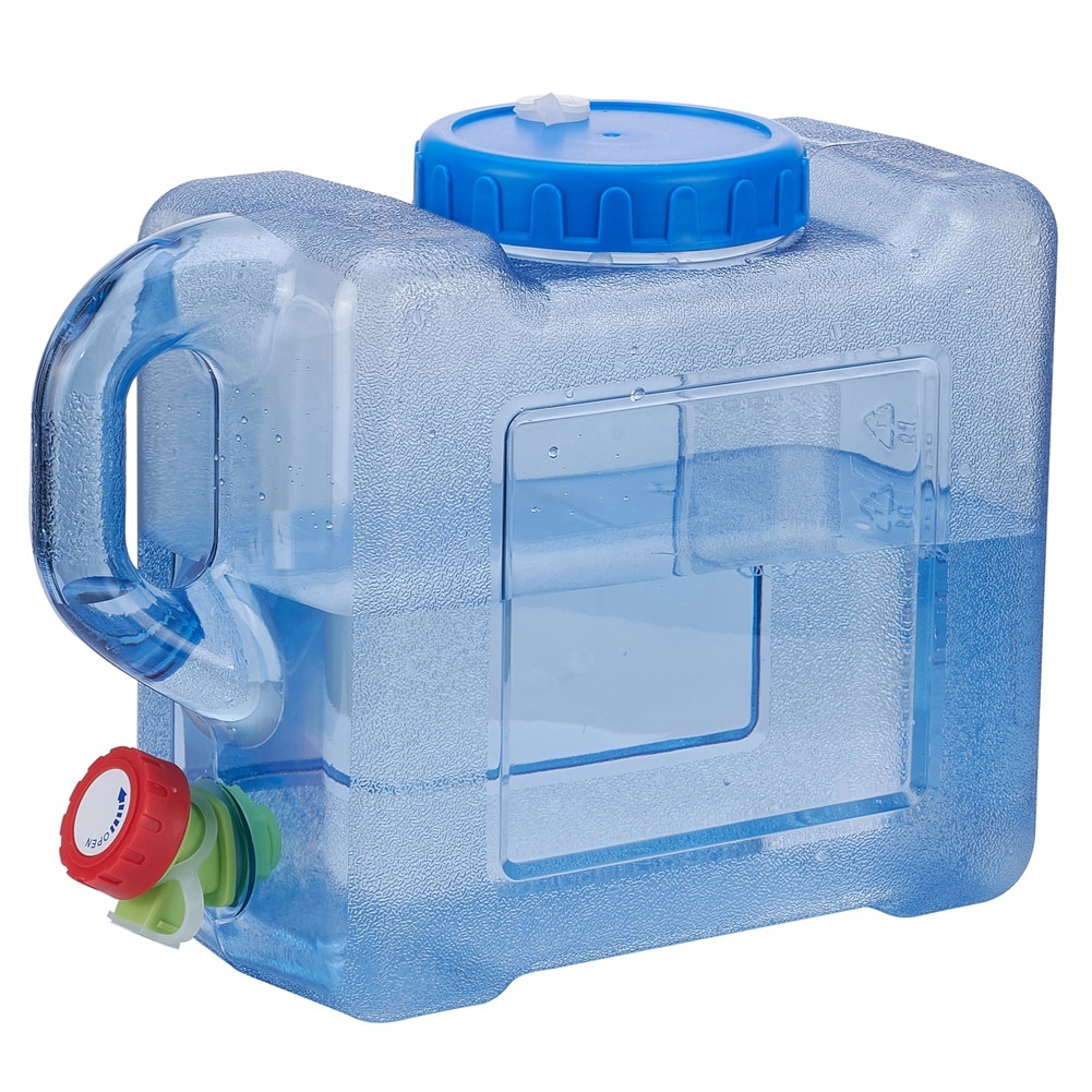 5 Litre 5L Car Camping Water Container Carriers Bottle Jerry Can with Tap Food Grade PC