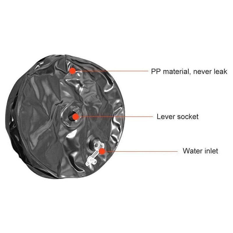 Adjustable Dumbbell Set Kettle Travel Dumbbell Weight 20-25KG Extension Rod Water Filled Dumbbell Home Fitness Exercise