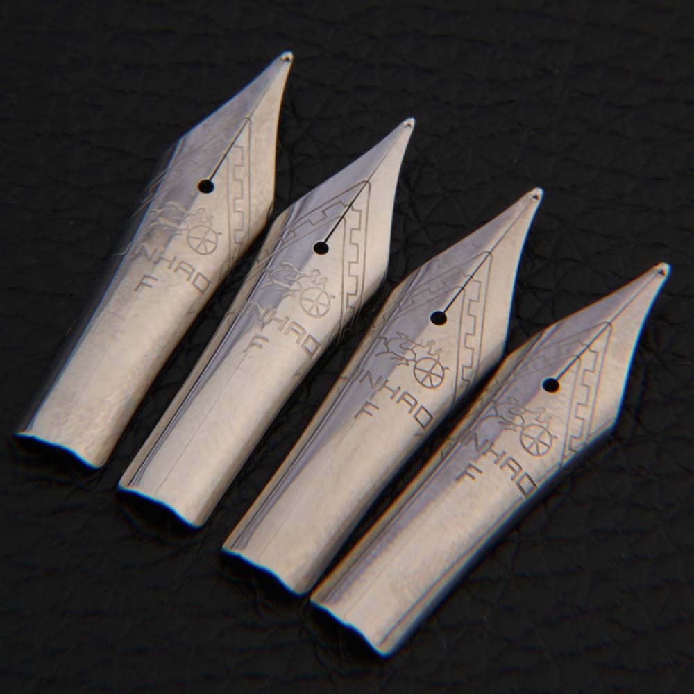 Fine Nib Metal Fountain Pen With 10 Refillable Ink Cartridges – Calligraphy Pen