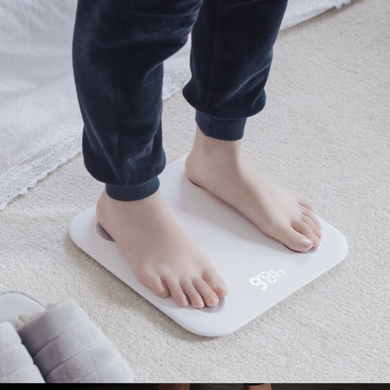 Alkuperäinen xiaomi smart scale 2 sukupolven terveysvaaka bluetooth 5.0 digitaalinen vaaka tuki android 4.3 ios 9 mifit sovellus