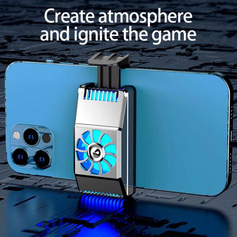 Universal Mobile Phone USB Game Cooler System Cooling Fan Gamepad Holder Stand Radiator For iphone Xiaomi Huawei samsung phone