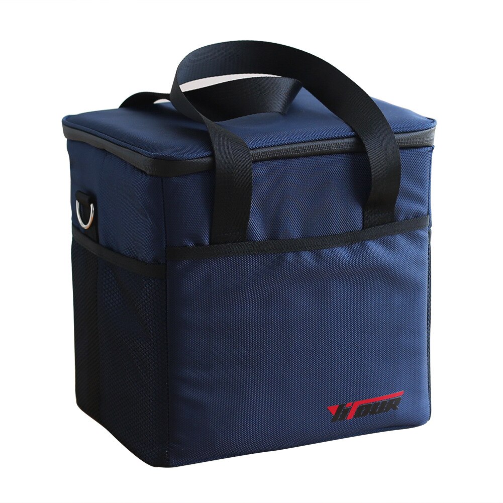 18Llarge capacity outdoor ice pack waterproof liner Oxford cloth picnic bag one shoulder portable outdoor travel insulation bag