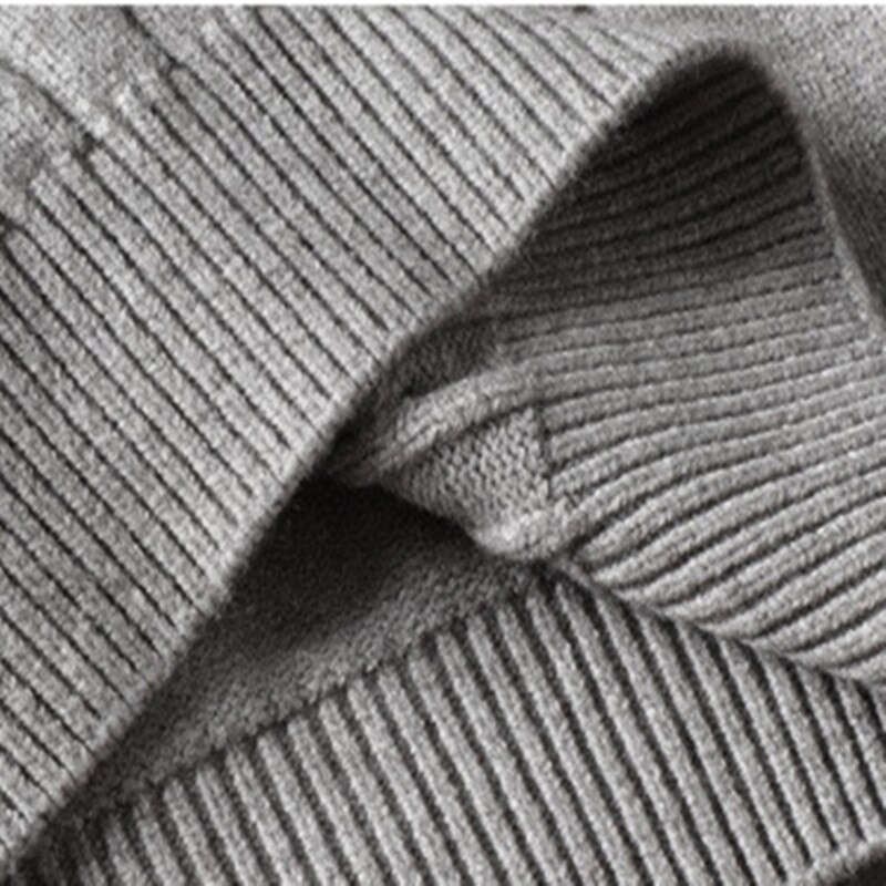 Man Winter Coltrui Warm Print Lange Mouwen Slim Fit Comfortabele Kleding Gebreide Toevallige Mannelijke Herfst Trui