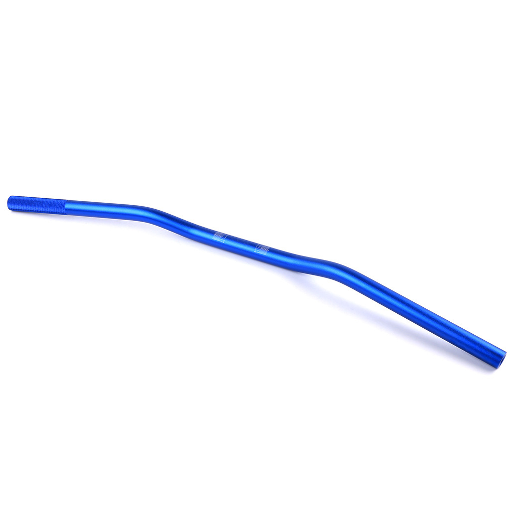 Motorcycle Handlebar 22mm CNC Aluminum Alloy Handle Bars for Honda NC750X PXC CB1000R CB500X MT09 R1 Z750 Z900 Z1000 Cafe Racer: Blue-no logo