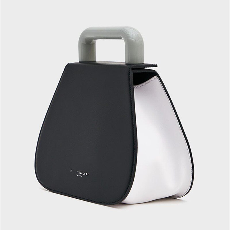 Bolsos de mano de de para mujer , nuevos bolsos diagonales a juego de colores, bolsos y bolsos de mano de para mujer: white black