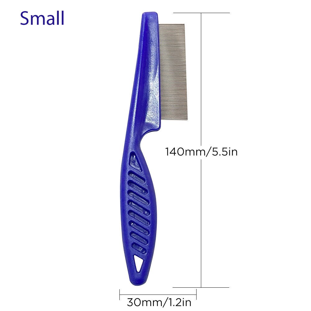 Hair Lice Comb Brushes Terminator Fine Egg Dust Nit Free Removal Stainless Steel: 14