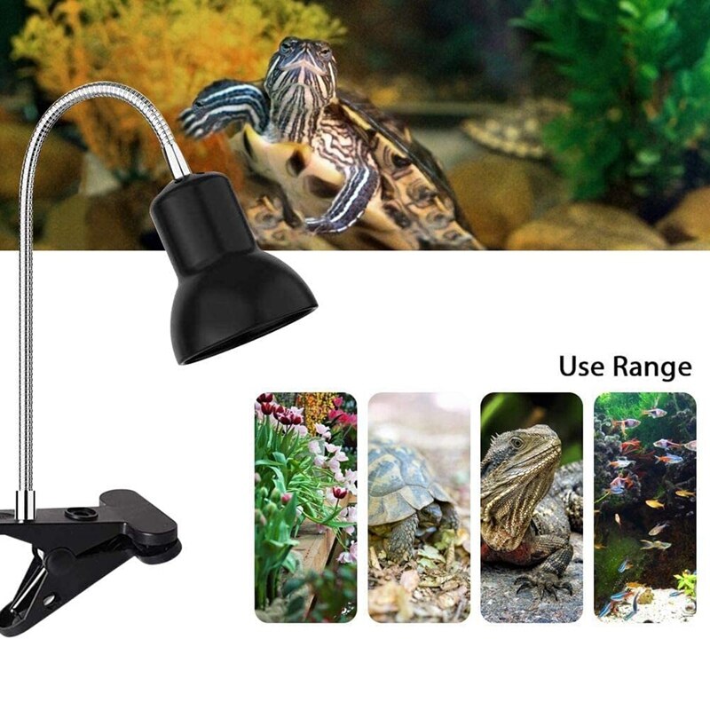 Practical 50W UVB Bulb UVA Light Halogen Basking Bulb Reptilian Lamp Lizard Lamp E27 Lamp Spot Lamp Full Spectrum Sun Lamp