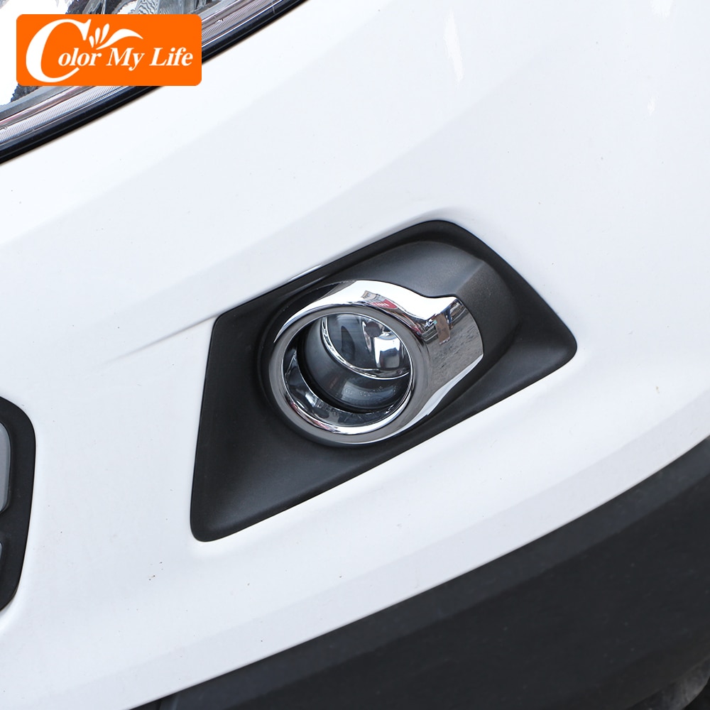 Auto Styling für Ford Ecosport ABS Chrom Vorderen Kopf Nebel Licht Lampe Abdeckung trimmen Foglight rahmen