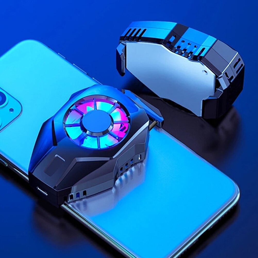 Universal Gamepad Game Handle Radiator Cell Phone Cooler Cooling Fan Refrigeration Fan Gaming Players Radiator