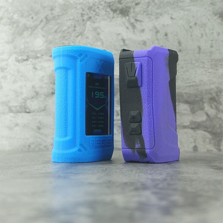 Protective Silicone Case Skin Cover Sleeve Wrap Shield for Geekvape Aegis X Mod 200W