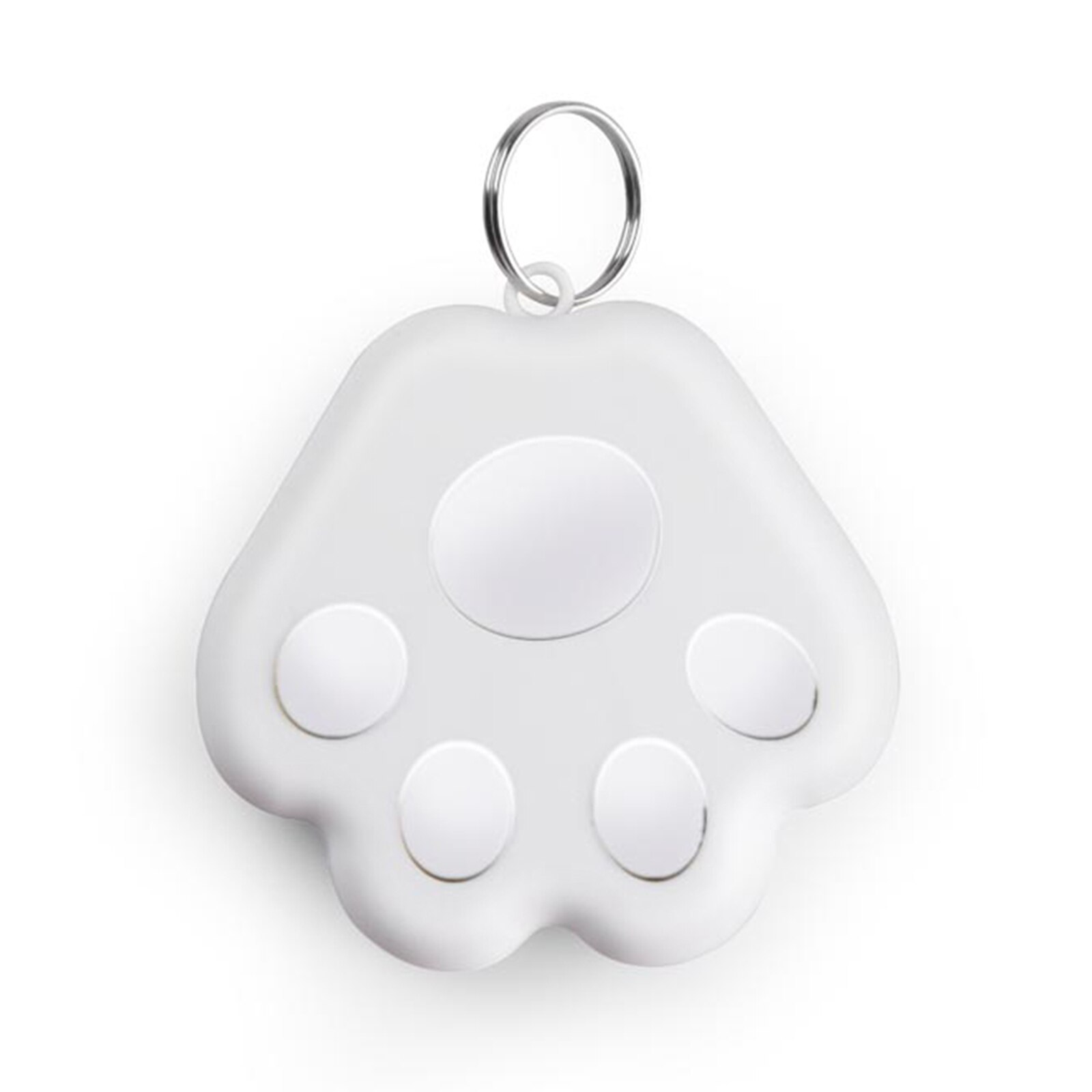 1/2/5Pcs Mini Tracking Device Tag Key Child Finder Pet Tracker Location Bluetooth Smart Tracker Vehicle Anti-lost Selfie Shutter: white