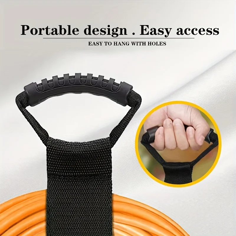Easy Carry Verlengsnoer Houder Heavy Duty Opbergriemen Heavy Haak Lus Koord Draagriem Hanger Organizer Met Handvat