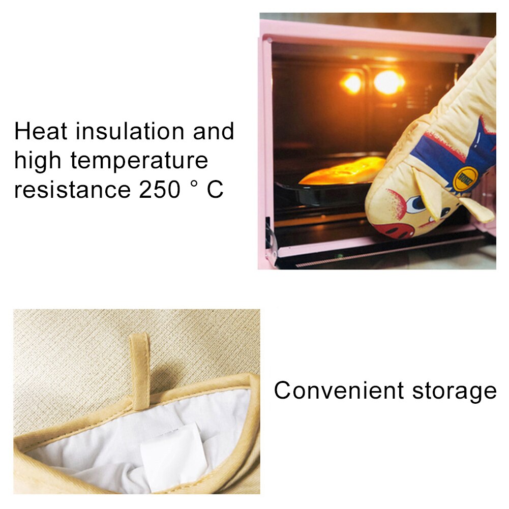 1Pc Nettes Schwein Nicht-Unterhose Anti-verbrühungen Küche Mikrowelle Handschuh Backofen Handschuh Position schweißen backofen küche handschuhe gant küche