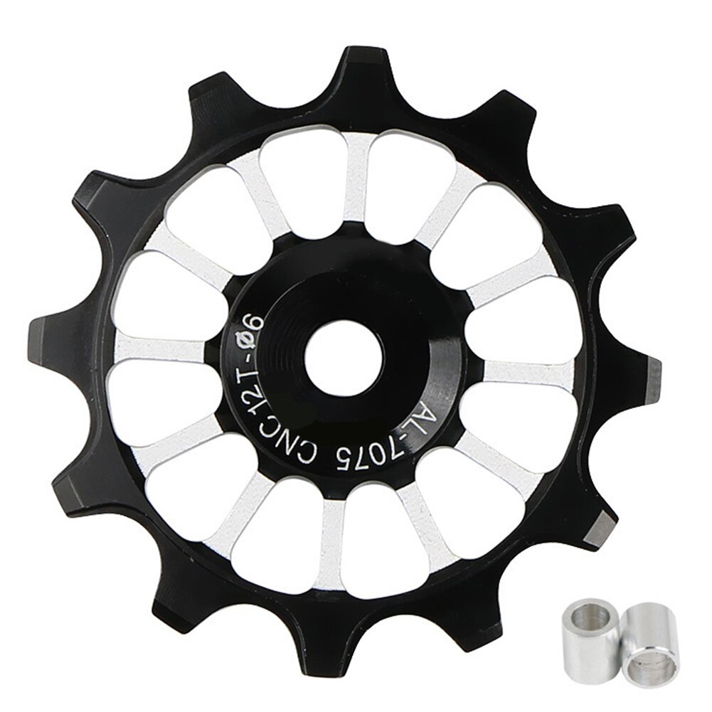 12T Road Bike Guide Roller Idler 6mm MTB Bicycle Rear Derailleur Wheel Pulley