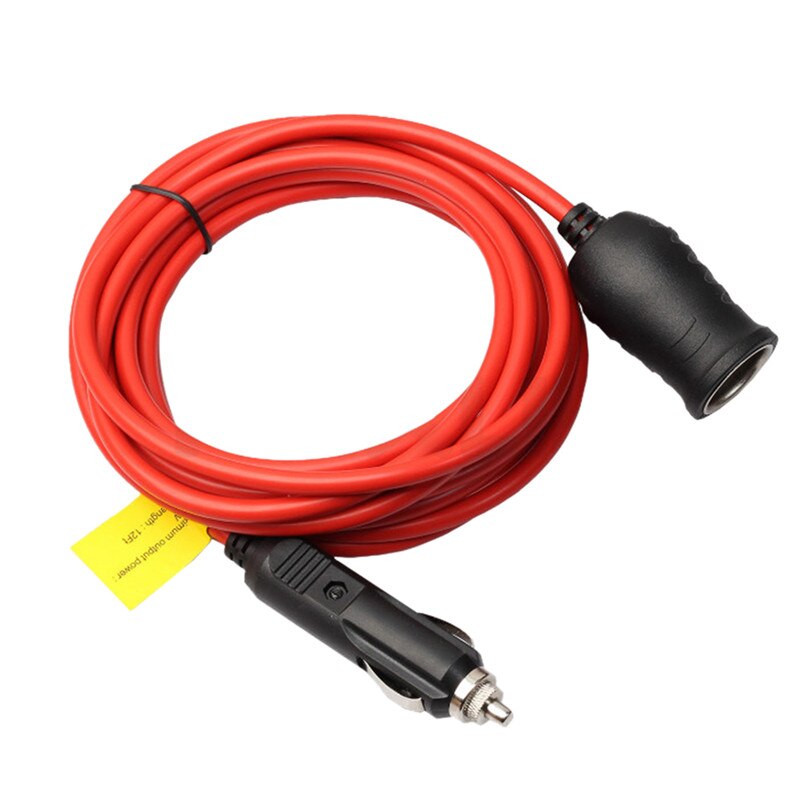 Verlengkabel snoer draad auto sigarettenaansteker stopcontact 1pc 12v/24v 3.5m koper