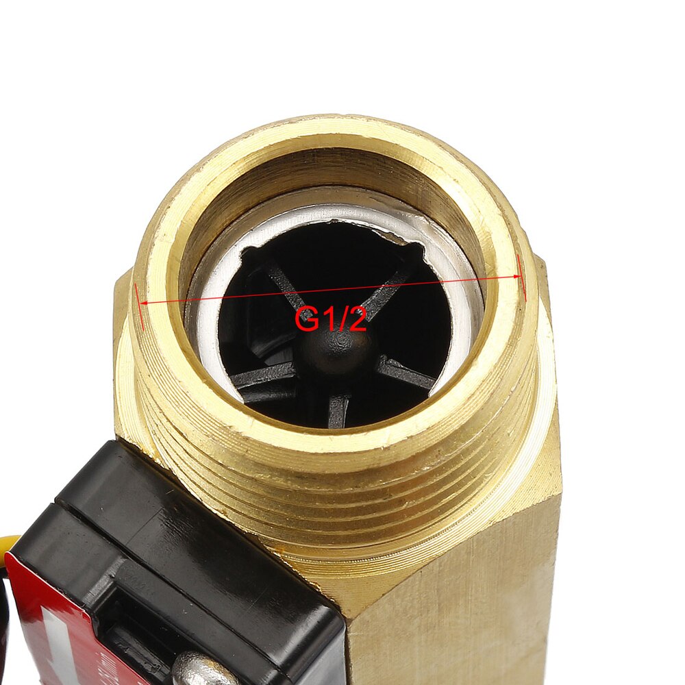 YF-B2 iSentrol Hall Effect Flow Sensor Water 1-25L/min BSP G1/2&quot; Threaded End Quick Connection 3% error Turbine flowmeter