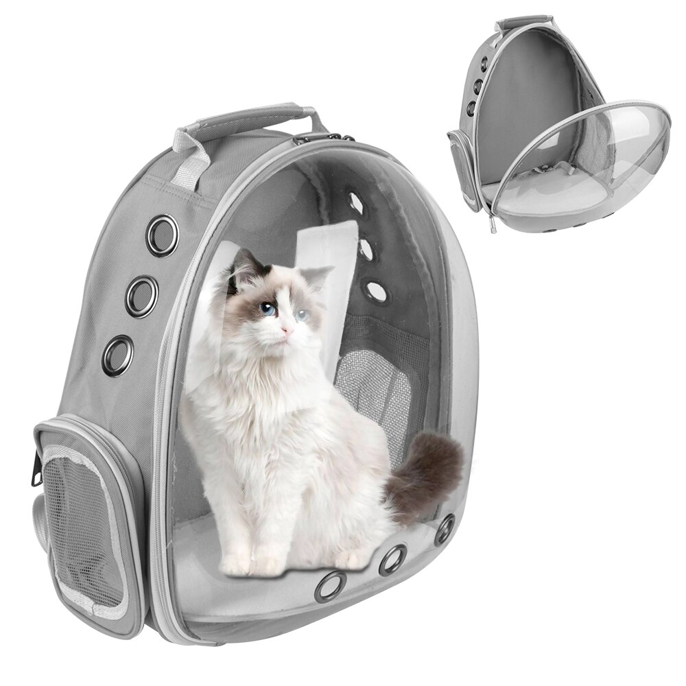 Pet Transport Cat Carrier Bags Bag Carrying For Cats Breathable Pet Carriers Small Dog Cat Backpack Travel Space Capsule Cage