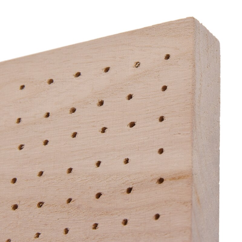 Klei Klei Figuur Droogrek Grenen Vierkante Gat Insert Houten Board Modeling Tools Accessoires Praktische Sculptuur Klei Gereedschap