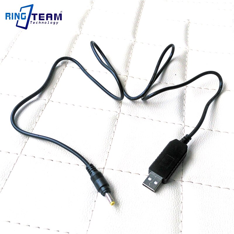 USB Kabel Ingebouwde Mini Adapter Past DC 5 v 2A-4A Power Bank voor Canon Camera DC Coupler DR-110 DR110 NB-13L DR-100 DR100 NB-12L