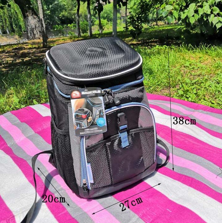 Mochila cooler de alto desempenho, gelo, grande capacidade, almoço, piquenique, bebidas, vinho, veículo isolado, saco frio