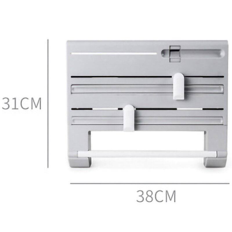 Paper Holder Plastic Wrap Cutter Dispenser Preservative Film Cutter Tool Multipurpose Shelf Storage Box