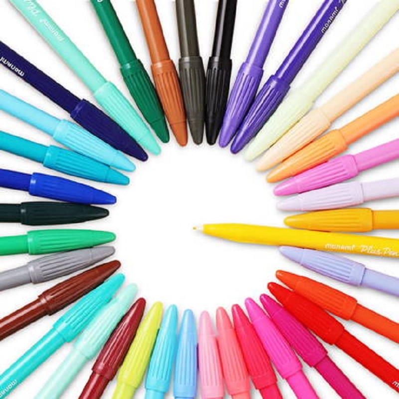 Monami hook line pen sketch pen diary graffiti pen 20 colors/lot