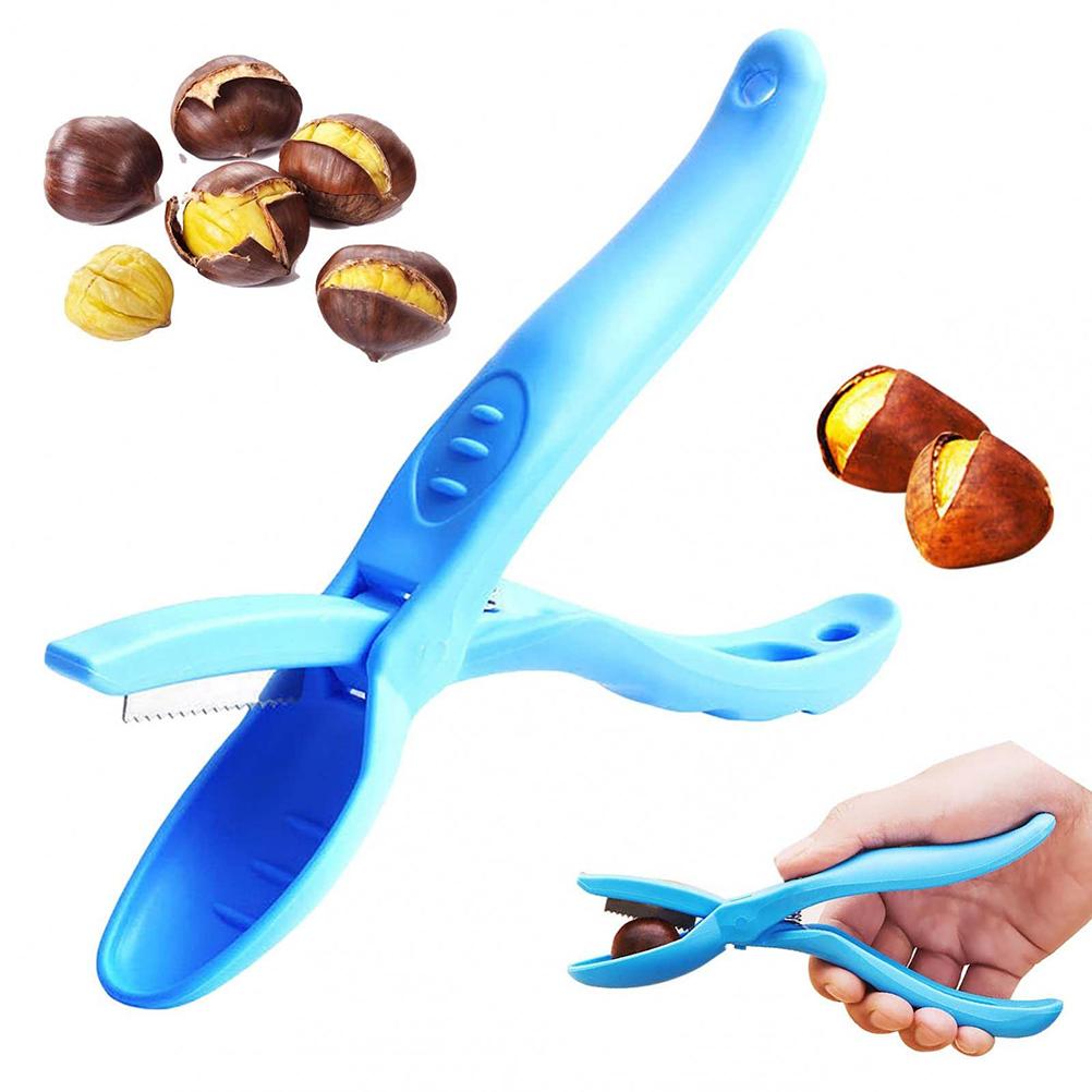 Chestnut Clip Chestnut Peeler Scissors Kitchen Nut Tool Ergonomic Chestnut Tongs Practical Tool for Peeling